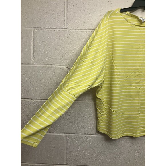Crown & Ivy Striped Dolman Sleeve Casual Slouchy Top Women’s Size L - Picture 4 of 6